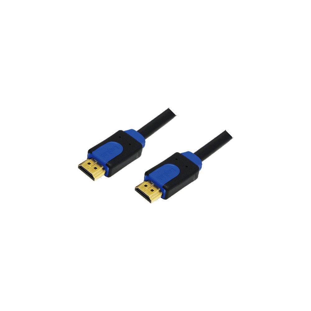 LogiLink CHB1102 HDMI-Kabel 2 m HDMI Typ A (Standard) Schwarz, Blau