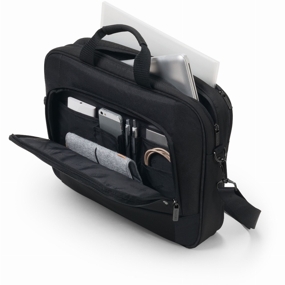 Dicota Eco Top Traveller BASE Notebooktasche 39,6 cm (15.6 Zoll) Toploader-Tasche Schwarz