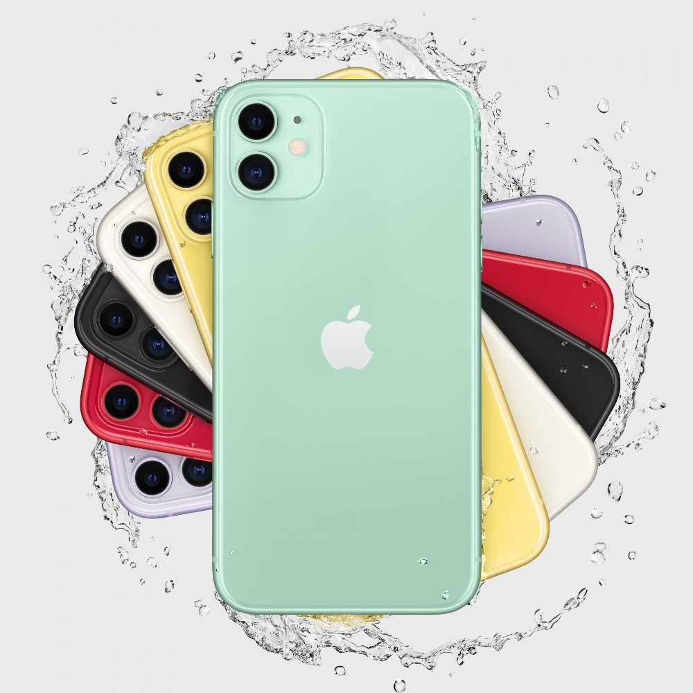 Apple iPhone 11 15,5 cm (6.1 Zoll) Dual-SIM iOS 14 4G 128 GB Grün