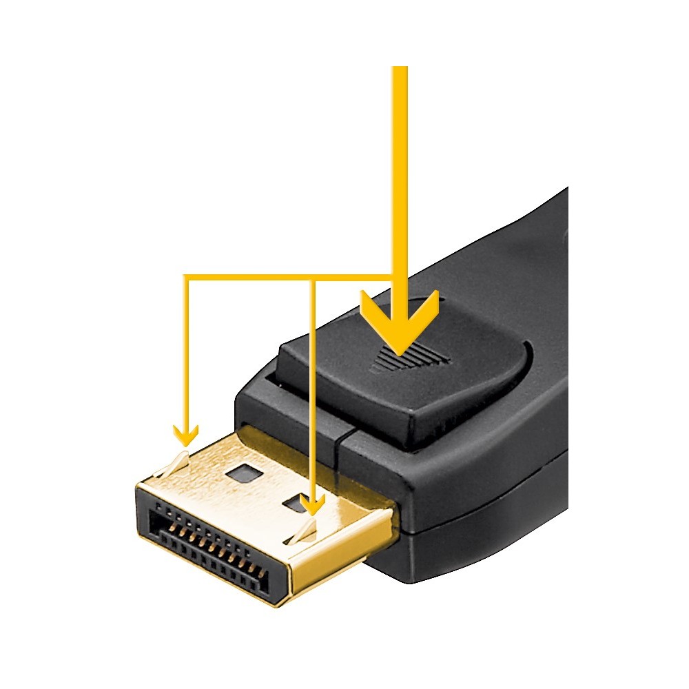 DisplayPort (ST-ST) 5m 4K 1.2 vergoldet Black
