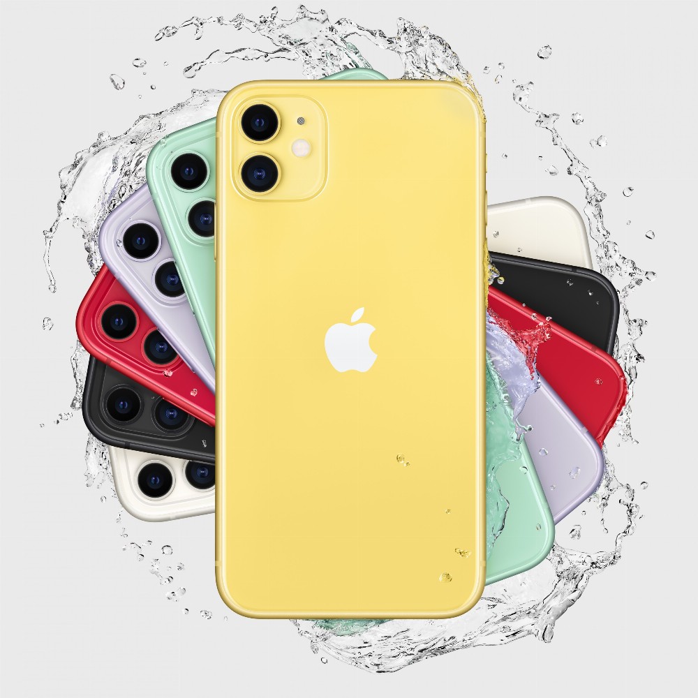 Apple iPhone 11 15,5 cm (6.1 Zoll) Dual-SIM iOS 14 4G 128 GB Gelb