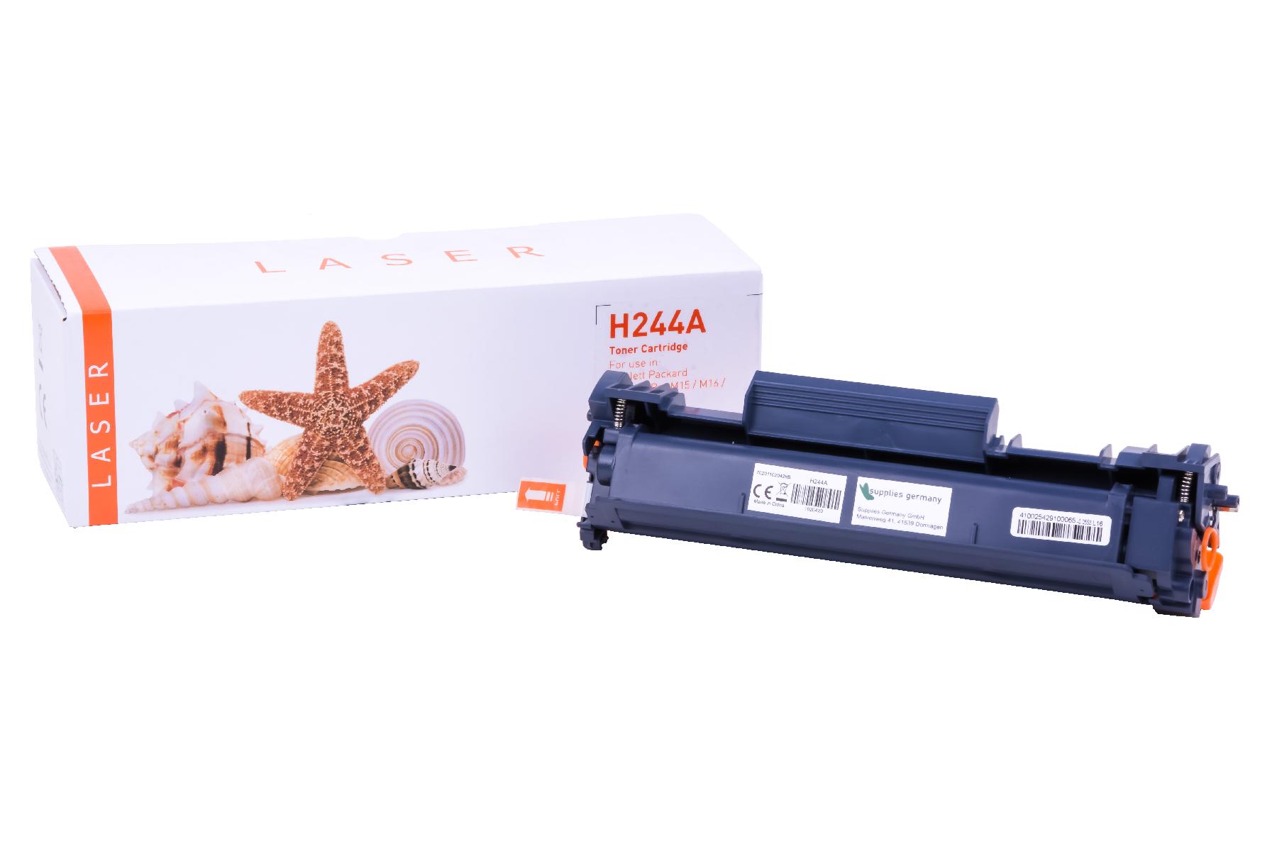 Alternativ Toner Black für HP / CF244A / 1.000 Seiten