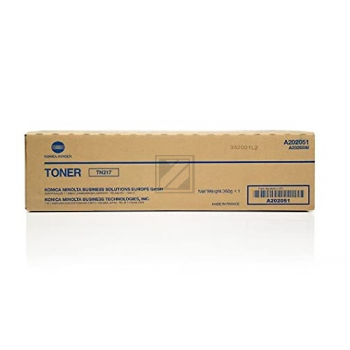 A202051 // TN217 / schwarz / original KONICAMIN Toner schwarz / A202051 / 17500 S.