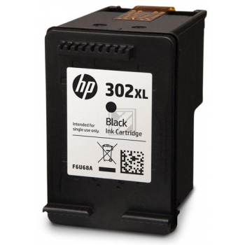 F6U68AE301 // 302XL / schwarz / original HP Druckkopfpatrone schwarz / F6U68AE301 / 430 S. / 8.50 ml