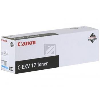 0261B002 // CEXV17 / cyan / original CANON Toner cyan / 0261B002 / 30000 S. / 475 Gr.