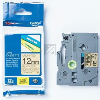 TZEMPGG31 / original BROTHER PTouch Farbband / TZEMPGG31