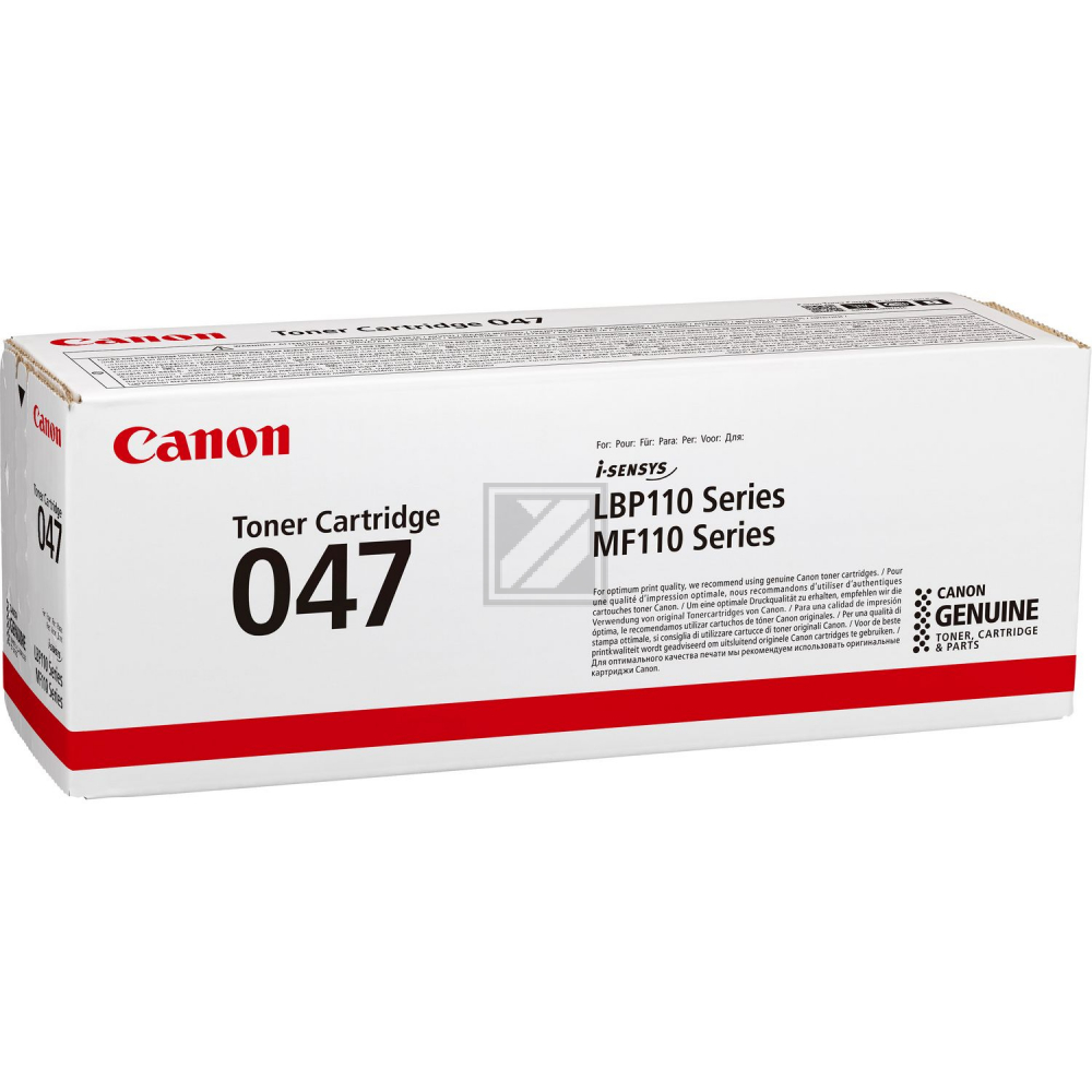 2164C002 // 047 / original CANON Toner schwarz / 2164C002 / 1600 S.