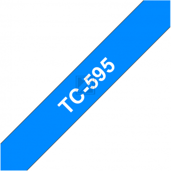 TC595 / original BROTHER PTouch Farbband / TC595