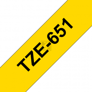 TZE651 / original BROTHER PTouch Farbband / TZE651
