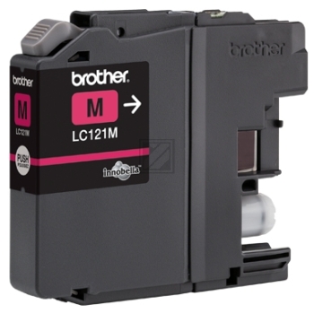 LC121M / magenta / original BROTHER Tintenpatrone magenta / LC121M / 300 S. / 3.90 ml LC121M / magenta / original BROTHER Tintenpatrone magenta / LC121M / 300 S. / 3.90 ml