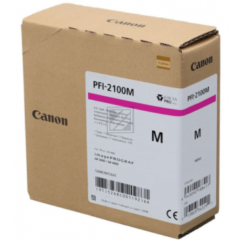 5268C001 // PFI2100M / magenta / original CANON Tintenpatrone magenta / 5268C001 / 160.00 ml