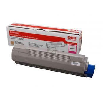 44059106 / magenta / original OKI Toner magenta / 44059106 / 8000 S.