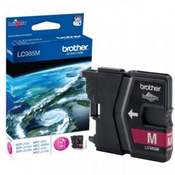 LC985M / magenta / original BROTHER Tintenpatrone magenta / LC985M / 260 S. / 4.80 ml