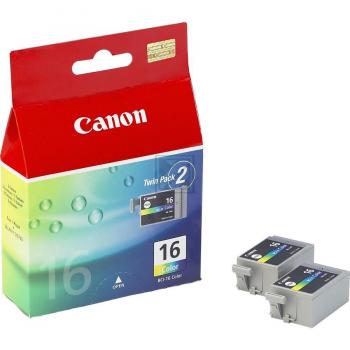 9818A002 // BCI16C / original CANON Tintenpatrone color / 9818A002 / 100 S. / 2.50 ml