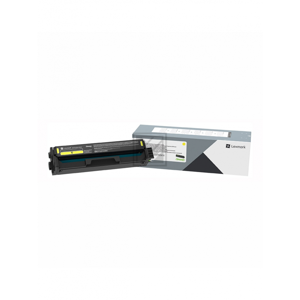 20N0X40 / original LEXMARK Toner gelb / 20N0X40 / 6700 S.