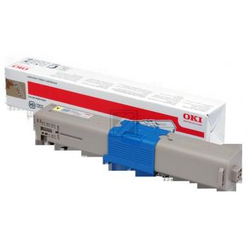 44469704 / gelb / original OKI Toner gelb / 44469704 / 2000 S.