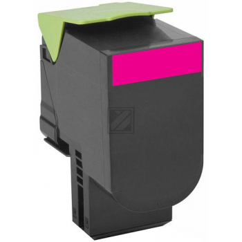 70C2XME // 702XM / magenta / original LEXMARK Toner magenta / 70C2XME / 4000 S.