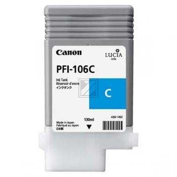 6622B001 // PFI106C / cyan / original CANON Tintenpatrone cyan / 6622B001 / 130.00 ml
