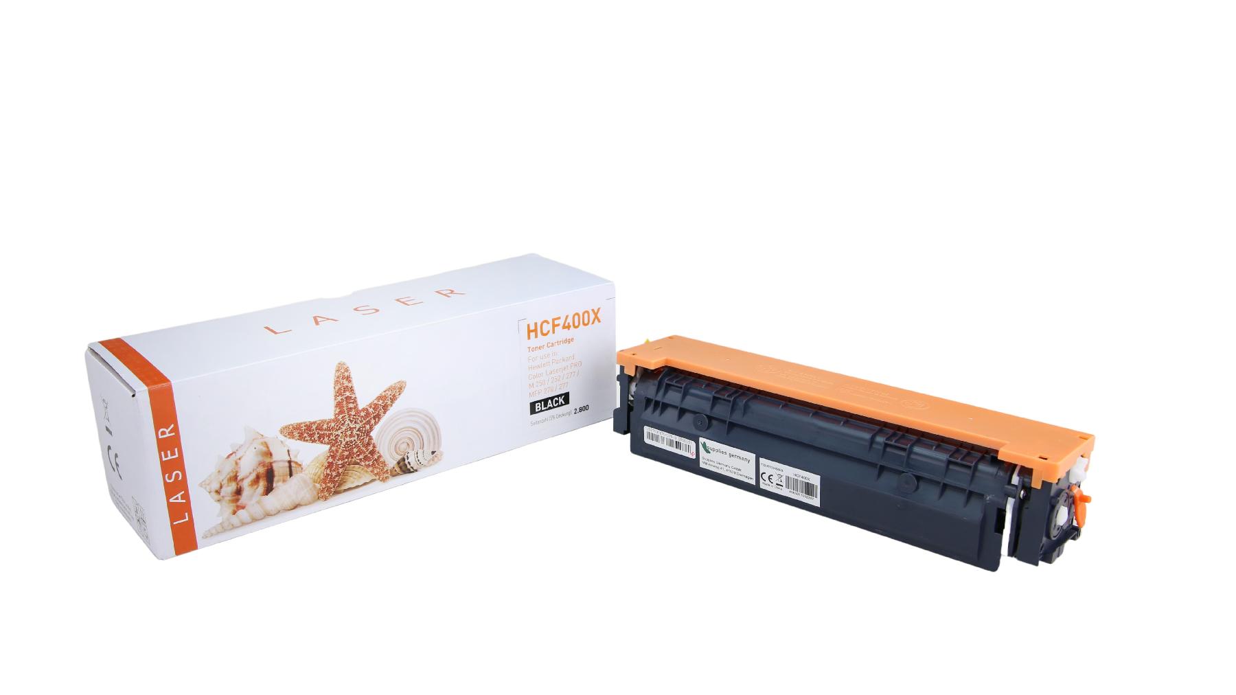 Alternativ Toner Black für HP / CF400XBK / 2.800 Seiten