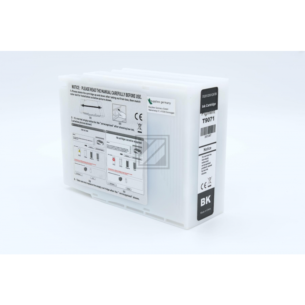 Alternativ Tinte Black für Epson / C13T907140 / 270 ml