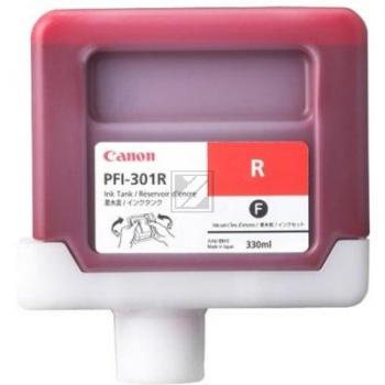 1492B001 // PFI301R / original CANON Tintenpatrone rot / 1492B001 / 330.00 ml