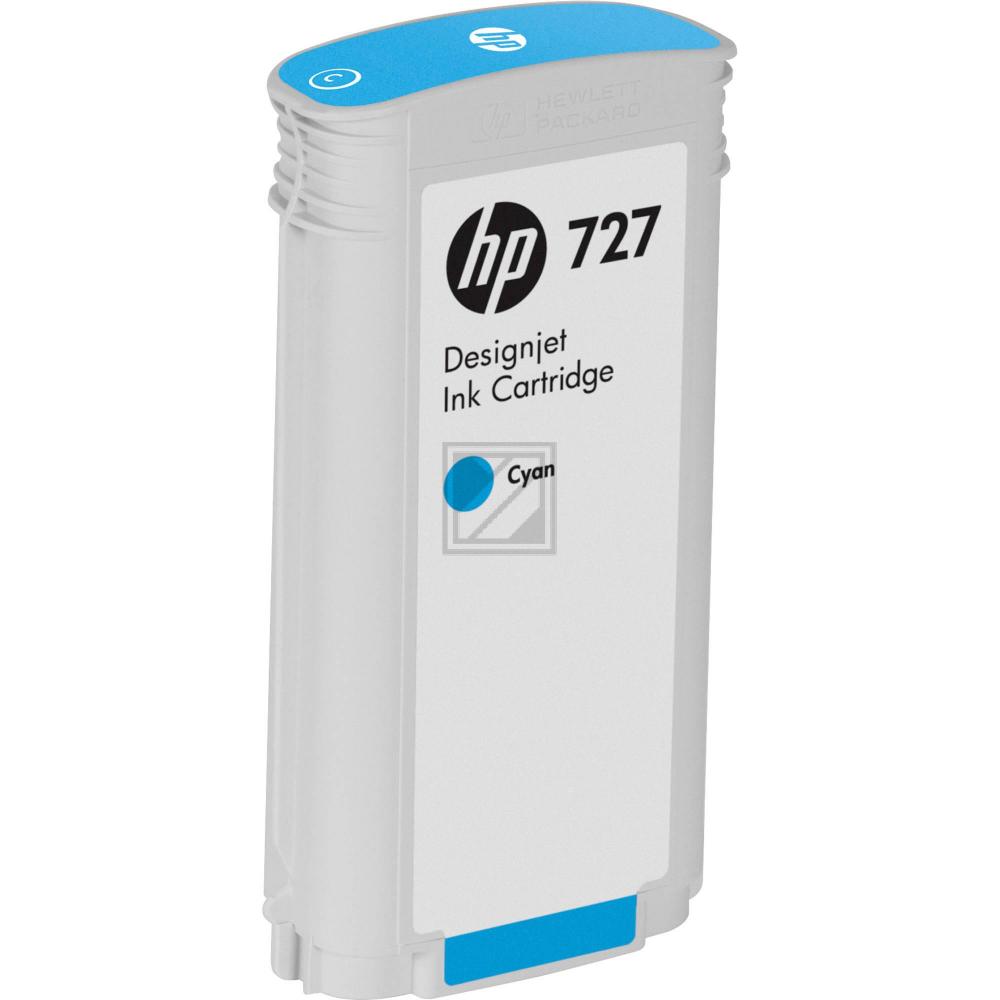 B3P19A // 727 / cyan / original HP Tintenpatrone cyan / B3P19A / 130.00 ml