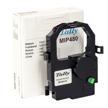 MIP480KA / schwarz / original TALLY Nylonband schwarz / MIP480KA / 10000000 Char.
