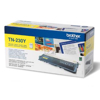 TN230Y / gelb / original BROTHER Toner gelb / TN230Y / 1400 S.