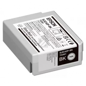 C13T52M540 // SJIC42PMK / original EPSON Tintenpatrone schwarz matt / C13T52M540 / 50.00 ml