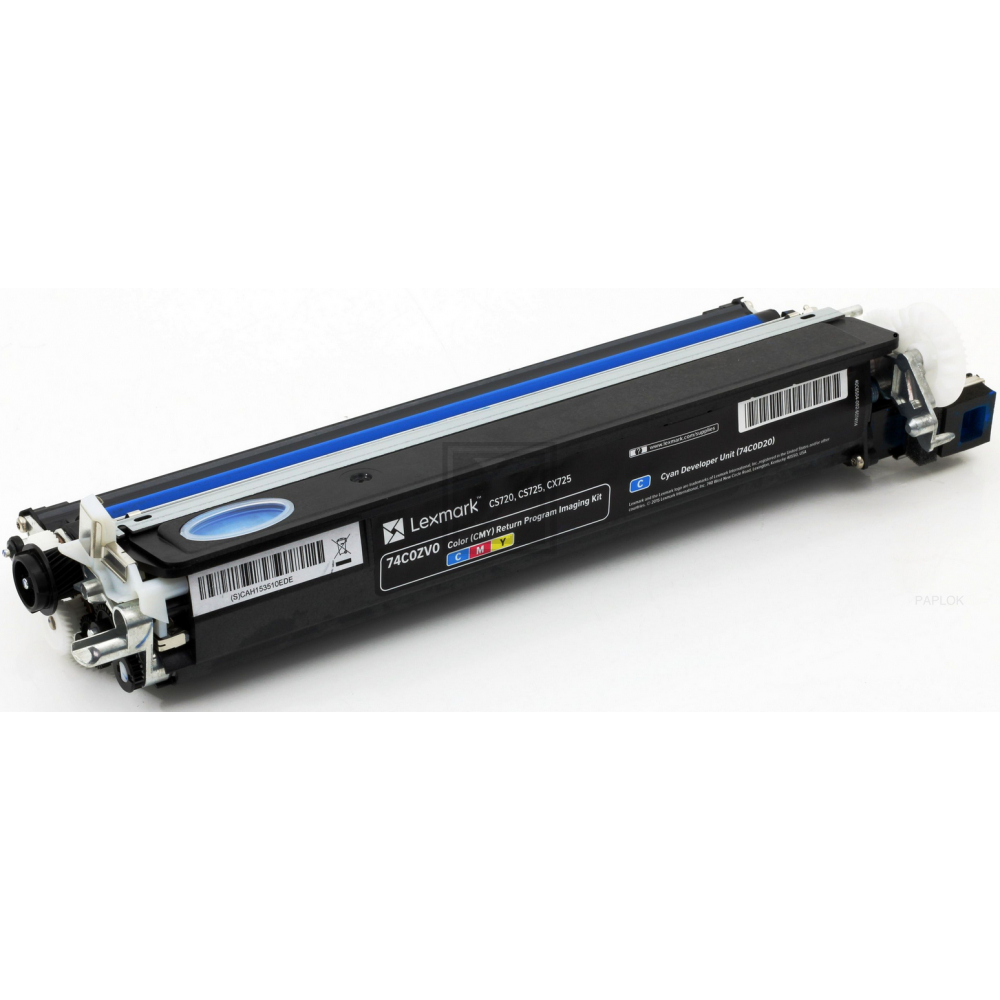 74C0D20 / cyan / original LEXMARK Entwickler / 74C0D20 / 150000 S.