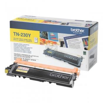 TN230Y / gelb / original BROTHER Toner gelb / TN230Y / 1400 S.