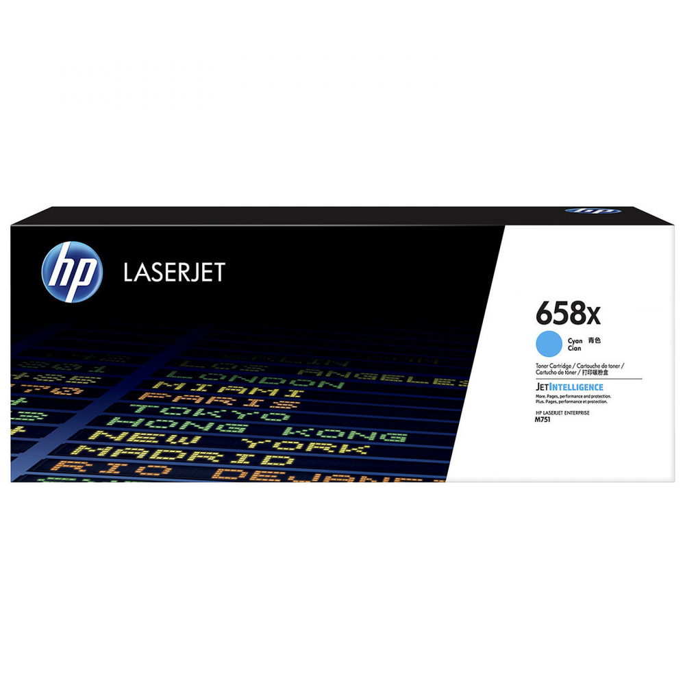 W2001X // 658X / cyan / original HP Toner cyan / W2001X / 28000 S.
