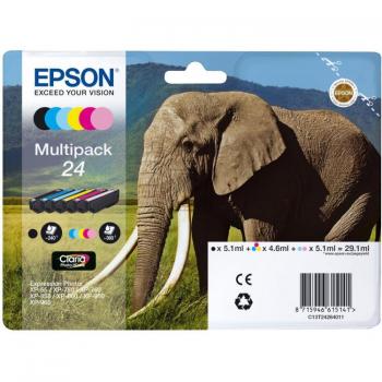 C13T24284011 // 24 / original EPSON Tintenpatrone MultiPack / C13T24284011 / 360 S.