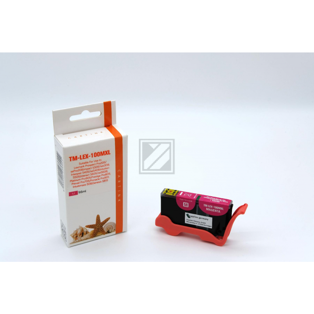 Refill Tinte Magenta für Lexmark  / 14N1094E / 9,6ml
