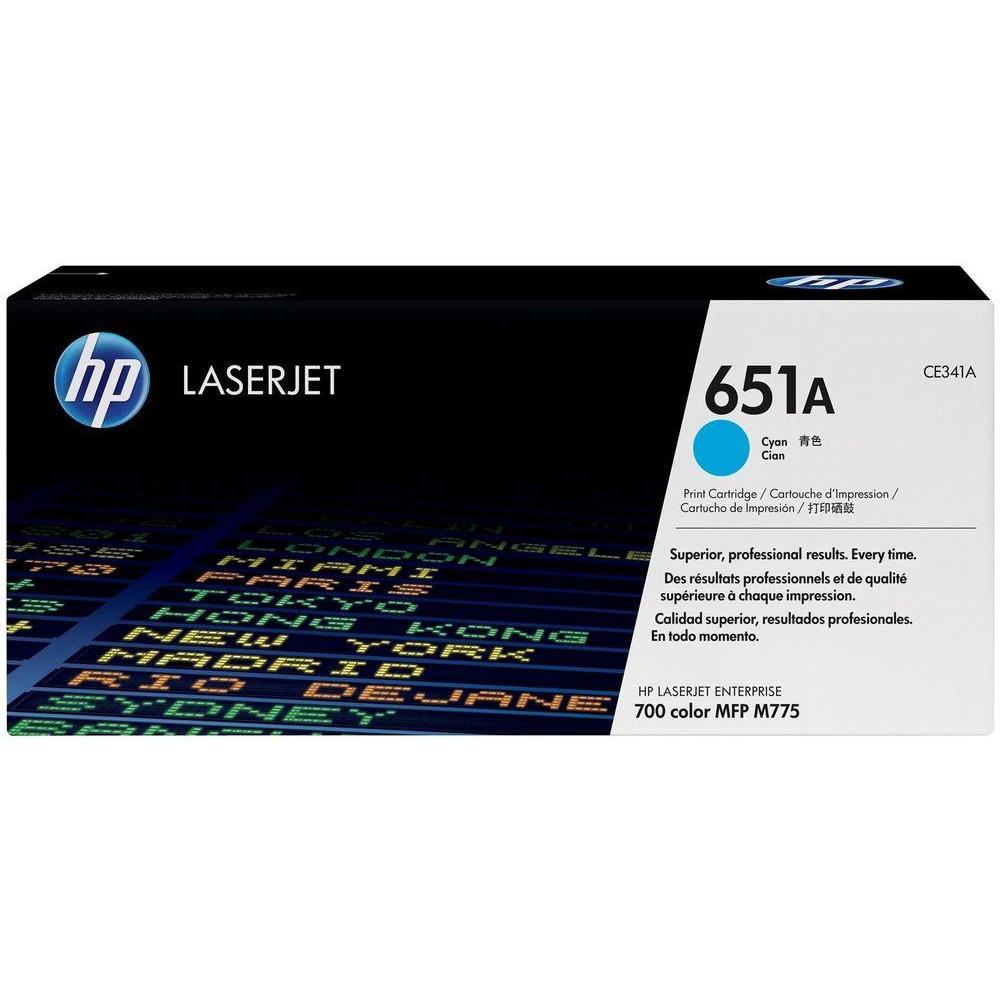 CE341A // 651A / cyan / original HP Toner cyan / CE341A / 16000 S.