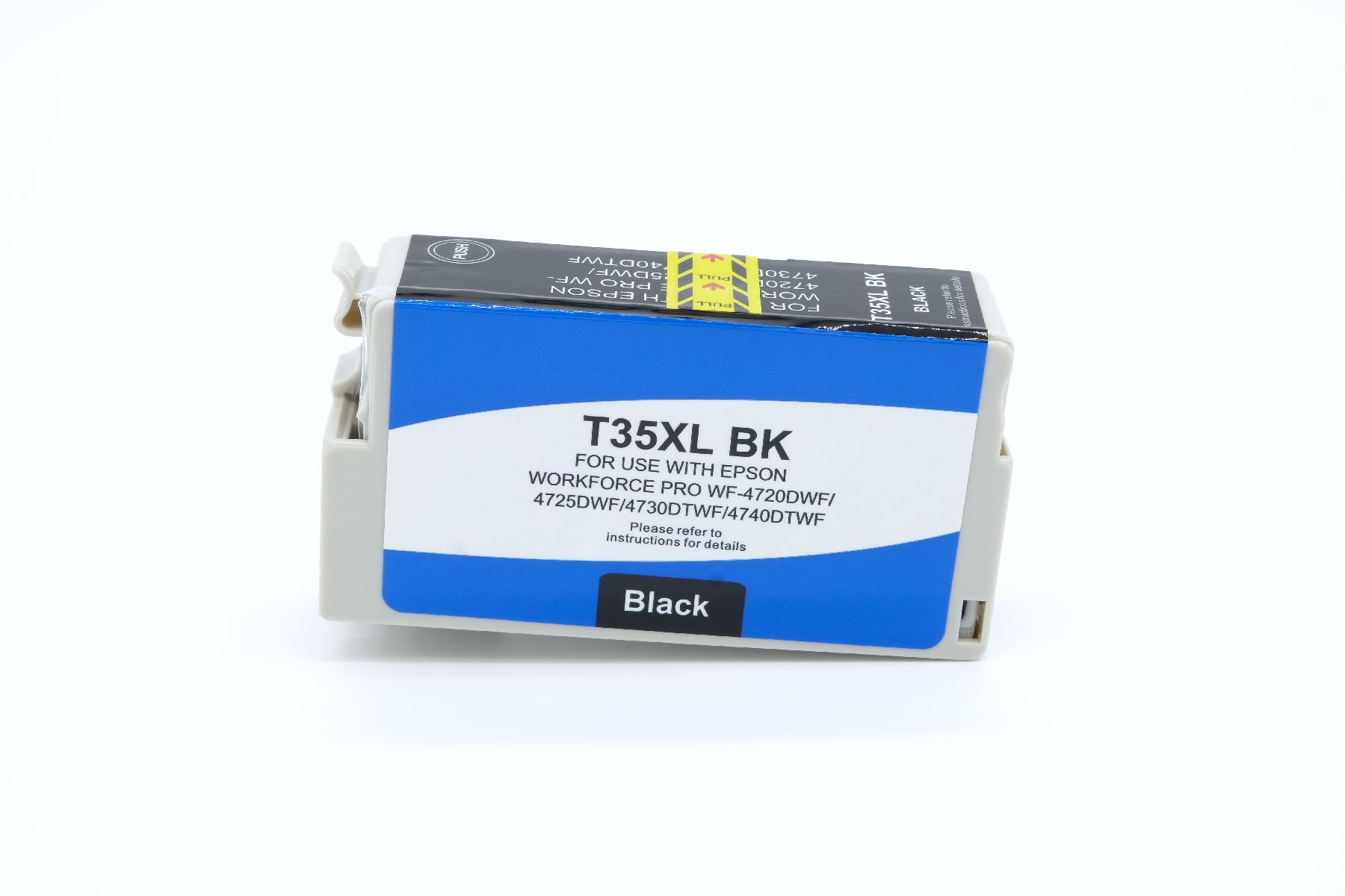 BULK T35XLBK Alternativ Tinte Black für Epson / C13T35914010 / 2.600 Seiten