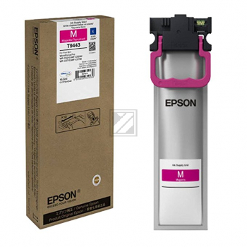 C13T944340 // T9443 / magenta / original EPSON Tintenpatrone magenta / C13T944340 / 3000 S. / 19.90 ml