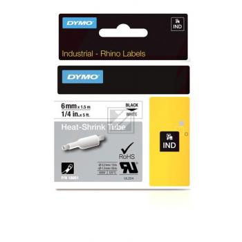 18051 // S0718260 / schwarz / original DYMO Prägeband / 18051