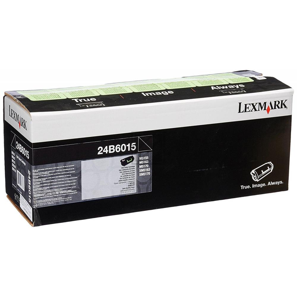 24B6015 / schwarz / original LEXMARK Toner schwarz / 24B6015 / 35000 S.