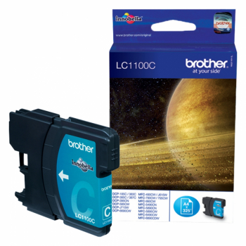 LC1100C / cyan / original BROTHER Tintenpatrone cyan / LC1100C / 325 S. / 5.50 ml