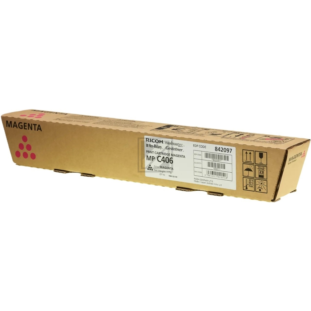 842097 / magenta / original RICOH Toner magenta / 842097 / 6000 S.