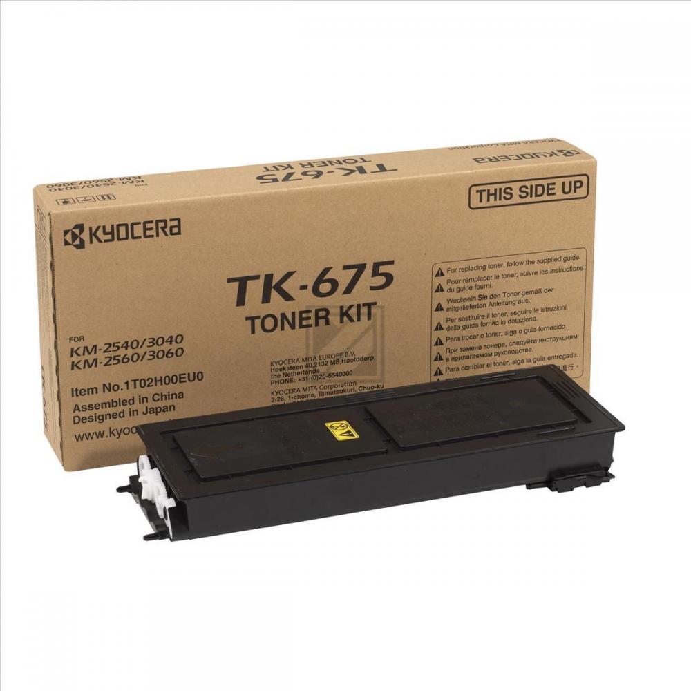 1T02H00EU0 // TK675 / schwarz / original KYOCERA Toner schwarz / 1T02H00EU0 / 20000 S.