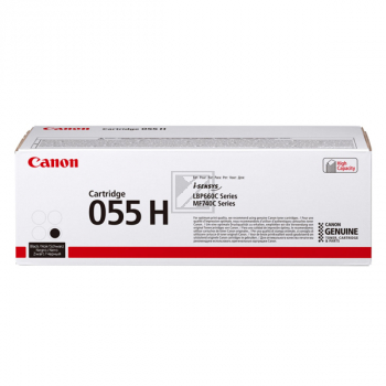 3020C002 // 055H / schwarz / original CANON Toner schwarz / 3020C002 / 7600 S.