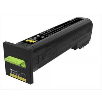 82K2XY0 / gelb / original LEXMARK Toner gelb / 82K2XY0 / 22000 S.