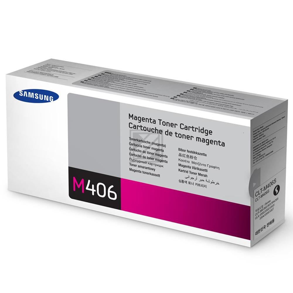 SU252A // CLTM406S / magenta / original SAMSUNG Toner magenta / SU252A / 1000 S.