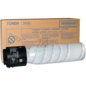 A3VW050 // TN118 / schwarz / original KONICAMIN Toner schwarz / A3VW050 / 12000 S.