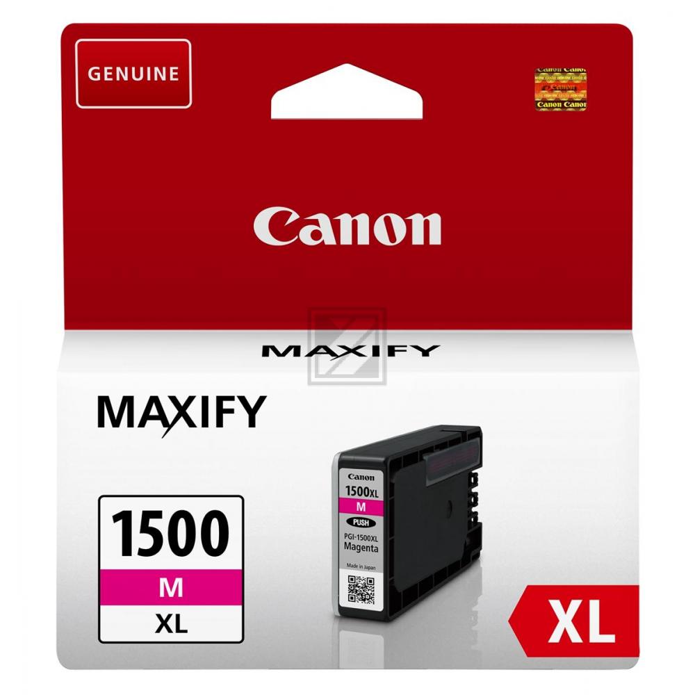 9194B001 // PGI1500XLM / magenta / original CANON Tintenpatrone magenta / 9194B001 / 780 S. / 12.00 ml