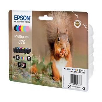C13T37884010 // 378 / original EPSON Tintenpatrone MultiPack / C13T37884010 / 5.50 ml