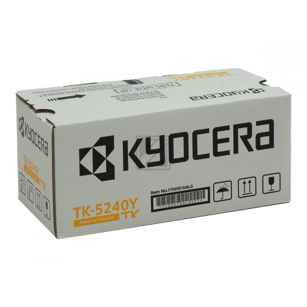 1T02R7ANL0 // TK5240Y / gelb / original KYOCERA Toner gelb / 1T02R7ANL0 / 3000 S.