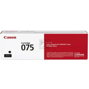6365C002 // 075 / schwarz / original Canon Toner s / 6365C002 / 1400 S.